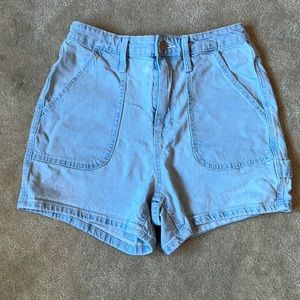 Highest rise midi light wash Jean shorts universal thread women’s 4/27